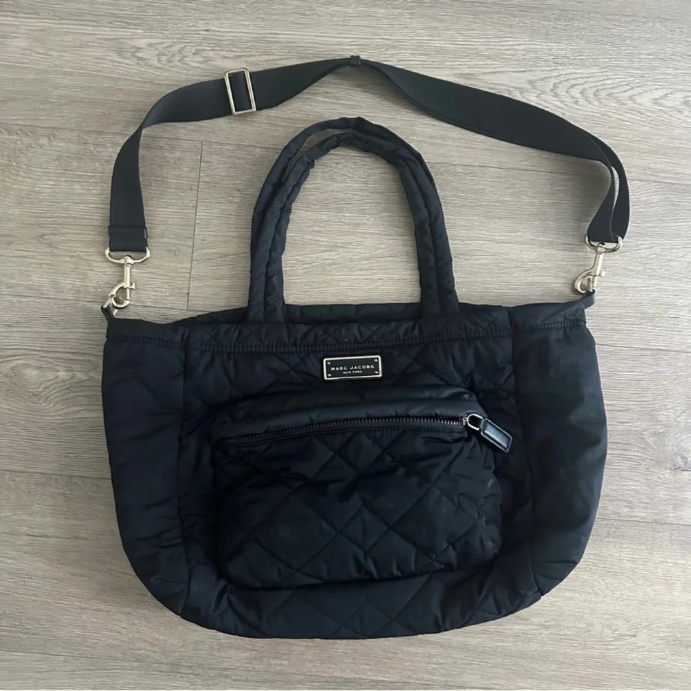 Marc Jacobs Quilted‎ Black Diaper Bag